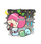 Apple girl gaga 3（個別スタンプ：2）