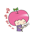 Apple girl gaga 3（個別スタンプ：12）