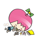 Apple girl gaga 3（個別スタンプ：26）