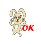 Idiot rabbit（個別スタンプ：4）