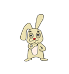 Idiot rabbit（個別スタンプ：5）