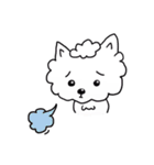 ホワイトテリアのエレナ vol.2（個別スタンプ：14）