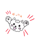 ホワイトテリアのエレナ vol.2（個別スタンプ：32）