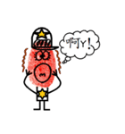 Cute Boy and Girl Fingerprints（個別スタンプ：1）
