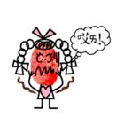 Cute Boy and Girl Fingerprints（個別スタンプ：8）