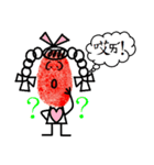 Cute Boy and Girl Fingerprints（個別スタンプ：11）
