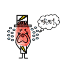 Cute Boy and Girl Fingerprints（個別スタンプ：15）