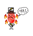 Cute Boy and Girl Fingerprints（個別スタンプ：20）