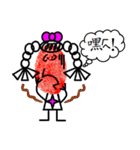 Cute Boy and Girl Fingerprints（個別スタンプ：23）