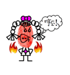 Cute Boy and Girl Fingerprints（個別スタンプ：24）