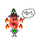 Cute Boy and Girl Fingerprints（個別スタンプ：29）