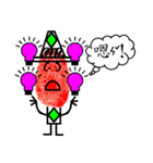 Cute Boy and Girl Fingerprints（個別スタンプ：30）