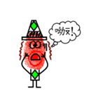 Cute Boy and Girl Fingerprints（個別スタンプ：32）