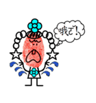 Cute Boy and Girl Fingerprints（個別スタンプ：37）