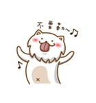 white pomeranian DoDo（個別スタンプ：4）