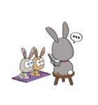 3-O ＆ Rabbit: Rabbit Family（個別スタンプ：3）