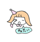 くちぐせ娘（個別スタンプ：3）