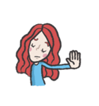 Ruby is Moody（個別スタンプ：4）
