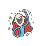 Ruby is Moody（個別スタンプ：34）