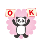 greeting_panda（個別スタンプ：1）