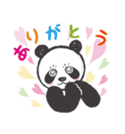 greeting_panda（個別スタンプ：3）