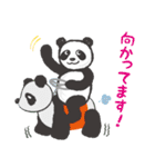 greeting_panda（個別スタンプ：6）