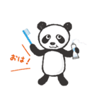 greeting_panda（個別スタンプ：14）