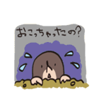 もぐらなの。（個別スタンプ：13）