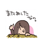 もぐらなの。（個別スタンプ：33）