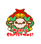 クリスマスだよ！ひつじさんスタンプ（個別スタンプ：1）