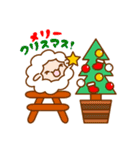 クリスマスだよ！ひつじさんスタンプ（個別スタンプ：2）