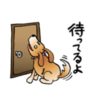 きずだらけの犬 シンバ（個別スタンプ：18）