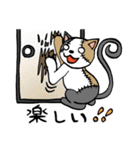 つぎはぎ猫 ミケさん（個別スタンプ：16）