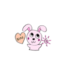 うさぎの毎日（個別スタンプ：1）