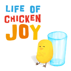 [LINEスタンプ] Life of Chicken Joy