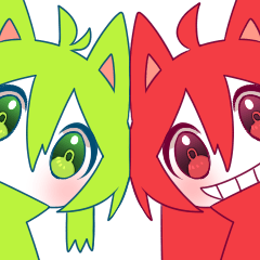 [LINEスタンプ] ミミンとミン