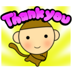 [LINEスタンプ] 世界の言葉で『ありがとう』手描きデカ文字の画像（メイン）