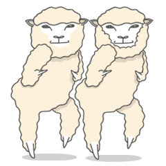 [LINEスタンプ] 群れない羊2