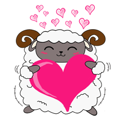 [LINEスタンプ] sheepy funny