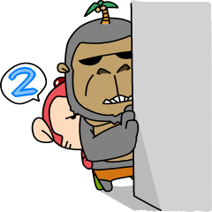 [LINEスタンプ] Cherry Monkey Part.2