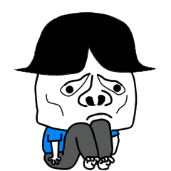 [LINEスタンプ] センター分けの男の子