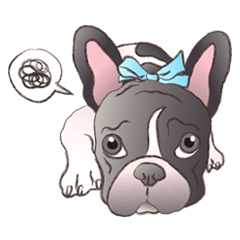 [LINEスタンプ] Emma Princess (French Bulldog)