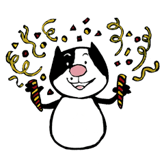 [LINEスタンプ] Floppy the Cat