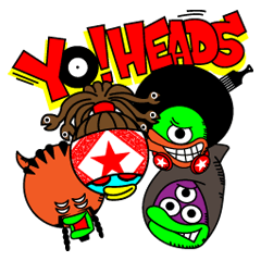 [LINEスタンプ] Yo！HEADSの画像（メイン）