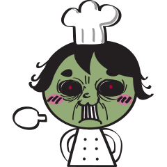 [LINEスタンプ] The walking chef