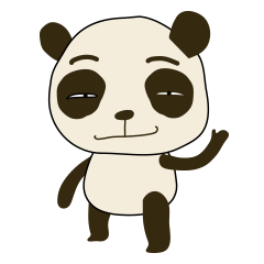 [LINEスタンプ] Cute Baby Panda (Thai version)の画像（メイン）