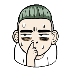 [LINEスタンプ] Mr.Stressed Inertia