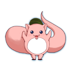 [LINEスタンプ] キュートな妖精“しっぽる”
