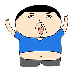 [LINEスタンプ] FATGUY