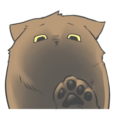 [LINEスタンプ] うちのねこーず。
